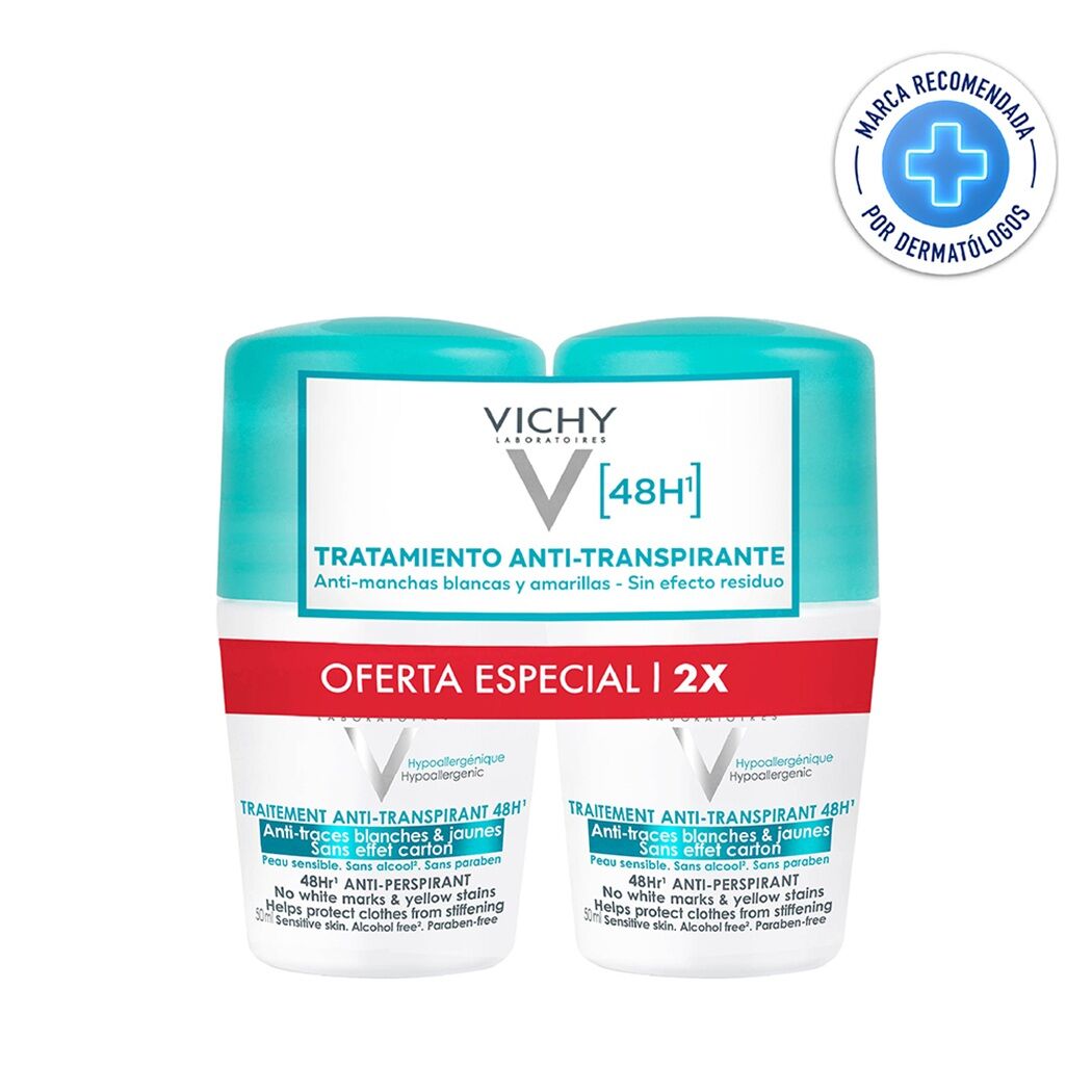 Pack Desodorante Vichy 2x 50ml c/u - Edición Limitada