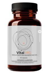 Vital MG Bisglicinato De Magnesio 600mg 60 Cápsulas