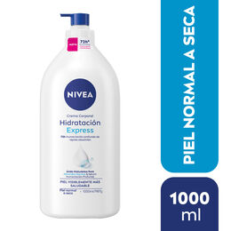 NIVEA Crema Corporal Hidratación Express 1000ml