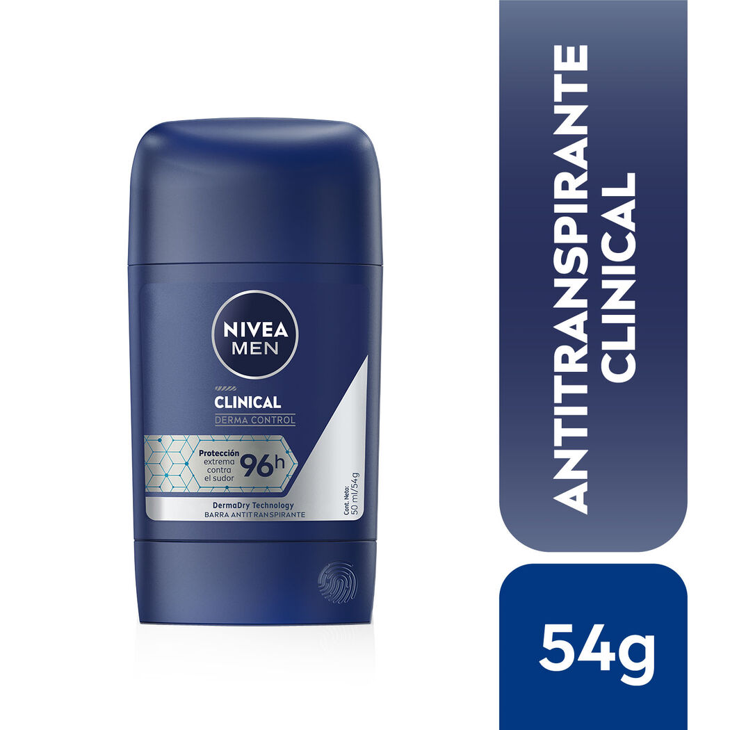 NIVEA Desodorante Barra Clinical Masculino 50ml