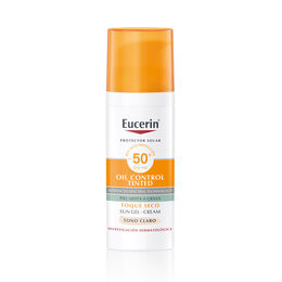EUCERIN Protector Solar Oil Control Tono Claro Facial FPS50+ 50ml