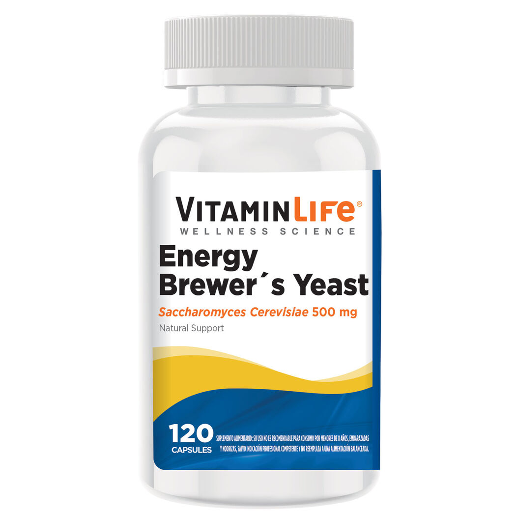 Energy Brewer Yeast 120 Cápsulas