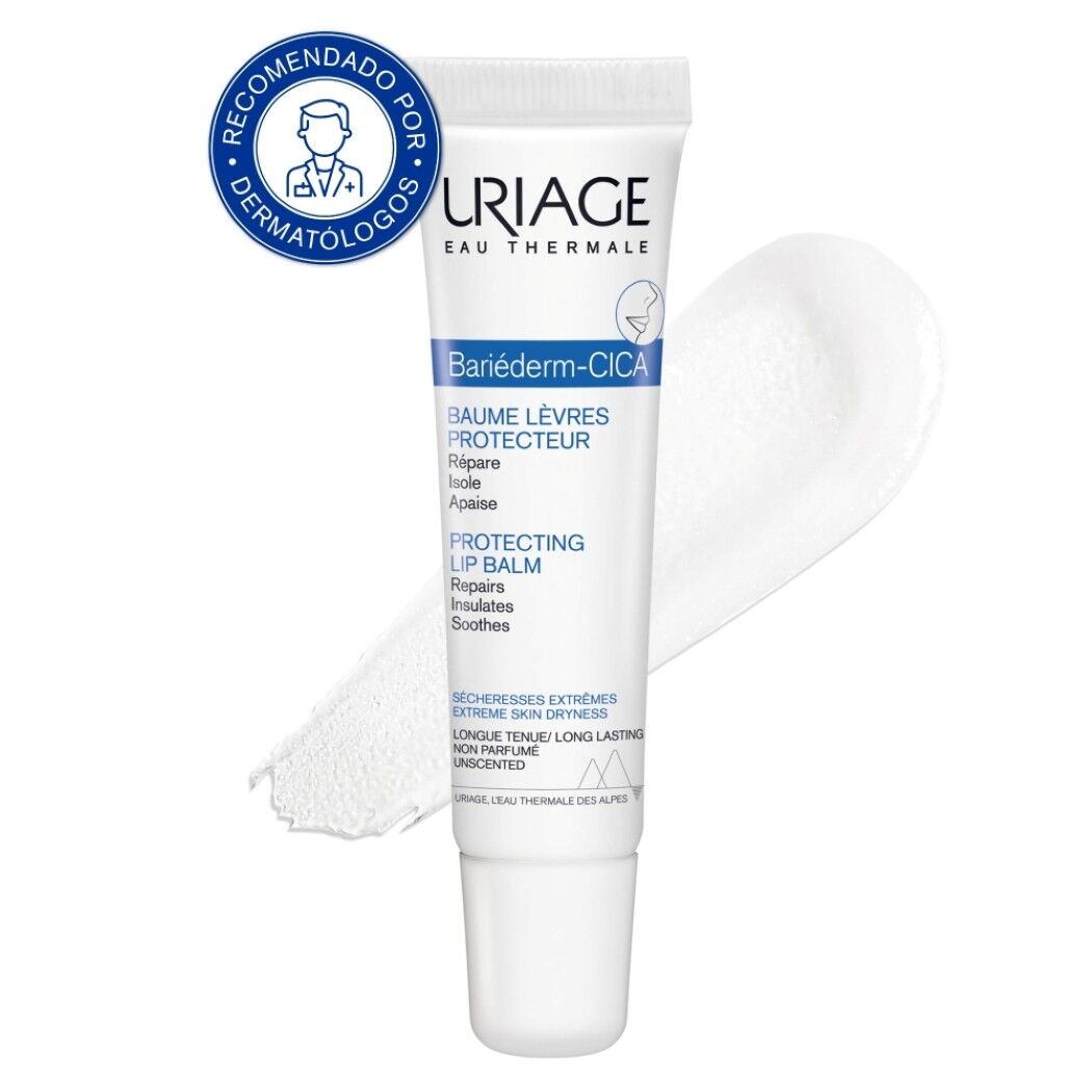 Bálsamo Reparador de Labios Bariéderm-CICA Uriage 15ml