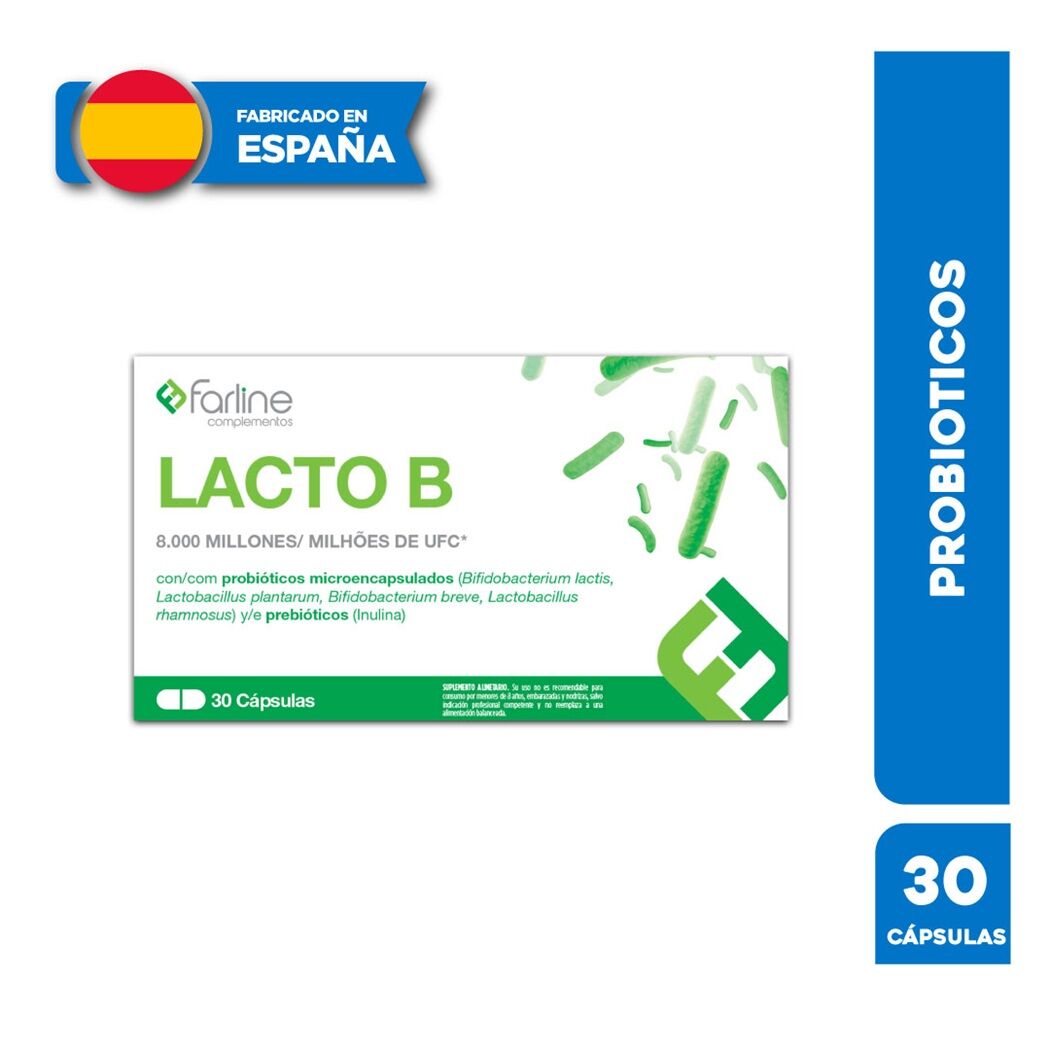 Farline Complemento Lacto B 30 Cápsulas