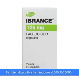Ibrance Palbociclib 125mg 21 Cápsulas