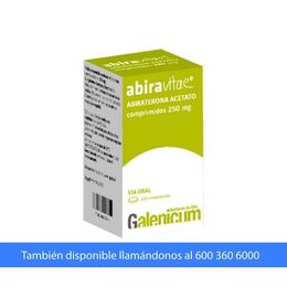 Abiravitae Abiraterona 250mg 120 Comprimidos