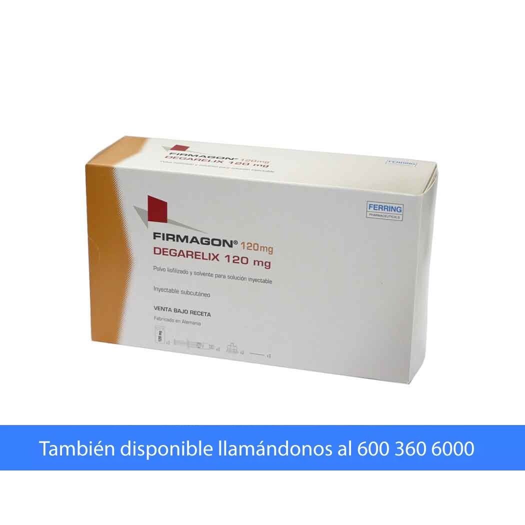 Firmagon Degarelix 120mg Inyectable 2 Frasco-Ampolla