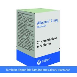 Alkeran Melfalán 2mg 25 Comprimidos