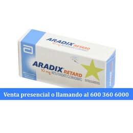Aradix Retard Metilfenidato 10 mg 30 Comprimidos