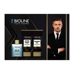 Estuche Bioline EDT + Shower Gel + After Shave Lotion