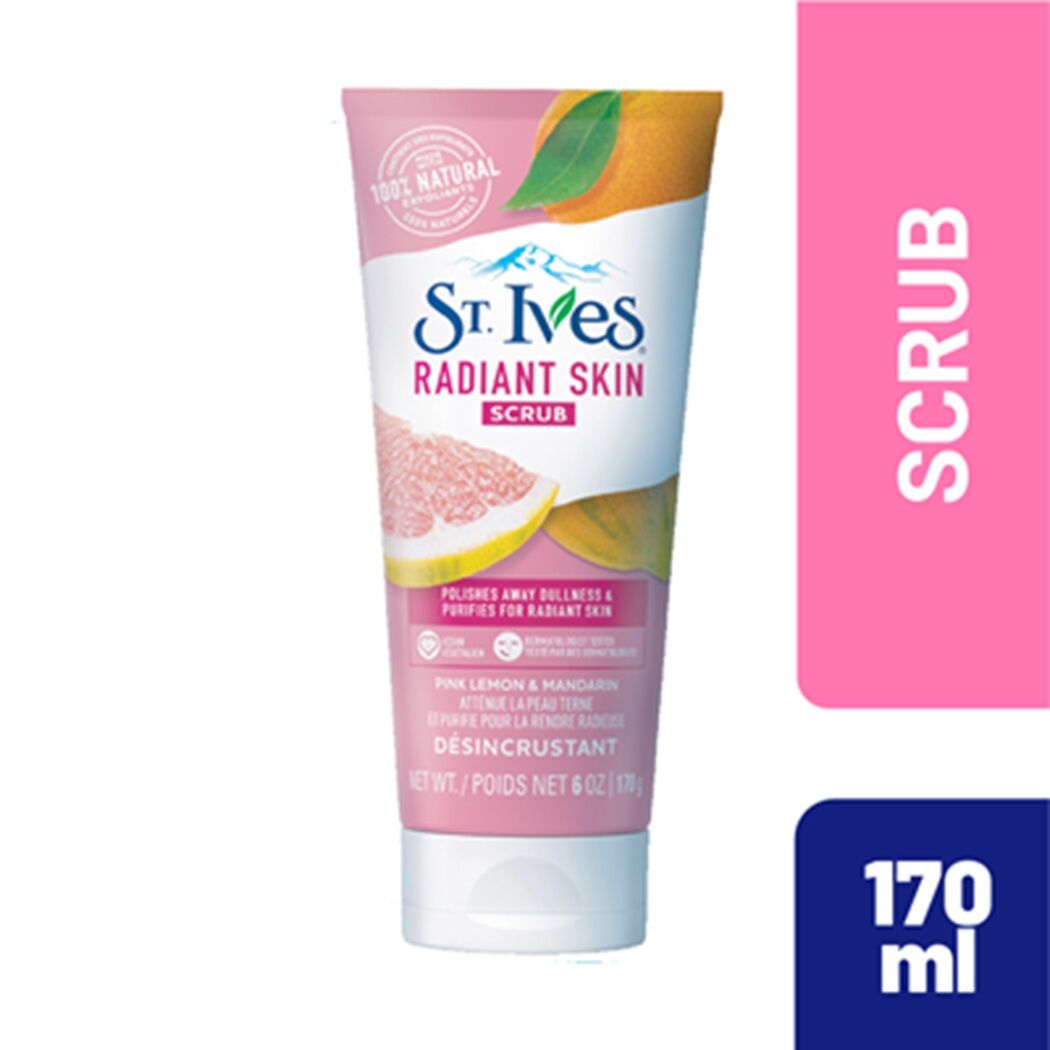 St. Ives Exoliante Pink Lemon & Mandarin Orange 170g