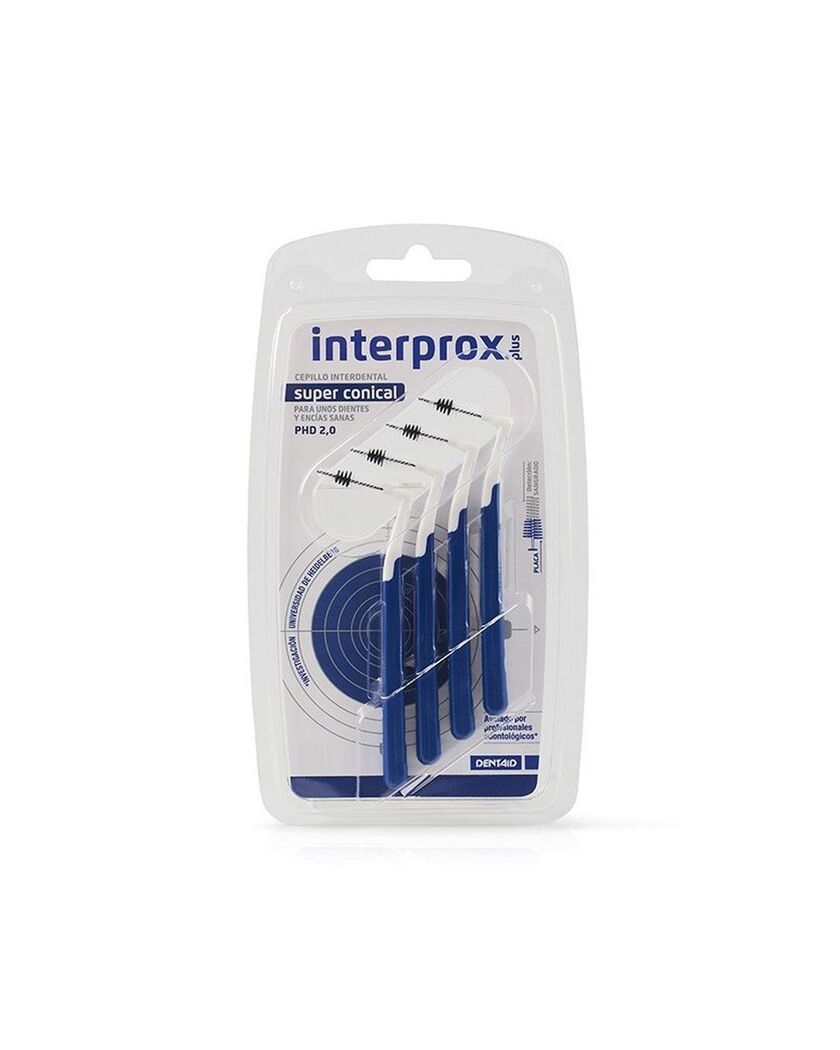 Interprox Super Conical Plus 4 Unidades