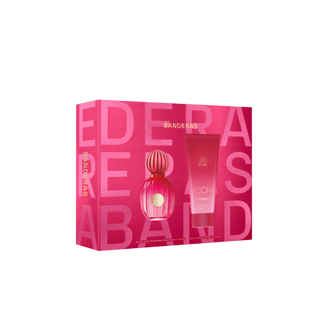 Estuche Perfume The Icon EDP Femenino 50 ml + Loción Corporal 75 ml