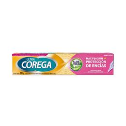 Corega Max Fijación + Protección de Encías 70g