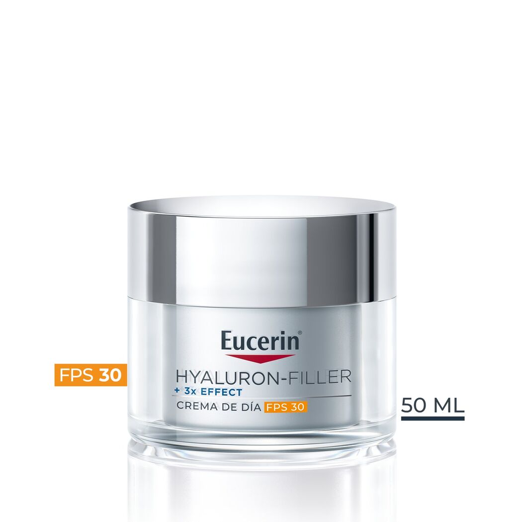 EUCERIN Crema de Día Hyaluron-Filler 3x Effect Facial FPS30 50ml