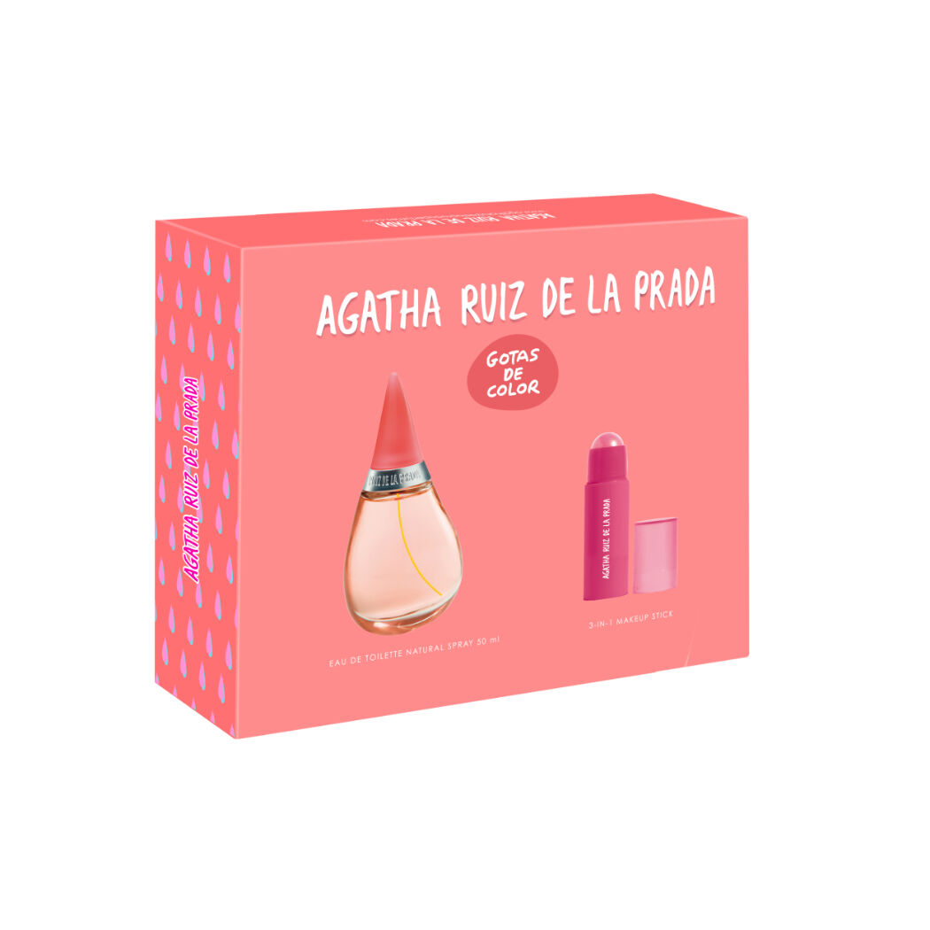 Agatha Ruiz de la Prada Gotas 50ml + 3-in-1 Makeup Stick