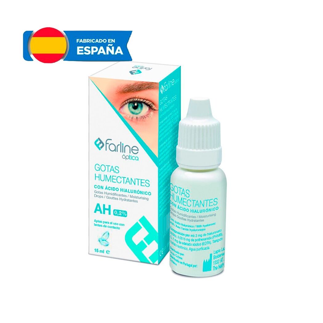 Farline AH 0.2% Gotas Humectantes 15ml