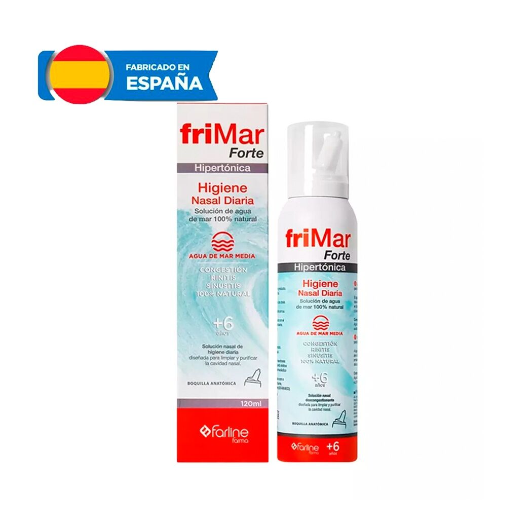 Frimar Forte Solución Nasal De Agua De Mar + 6 Años 120ml