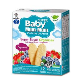 Baby Mum-Mum Galleta Super Berries 50g