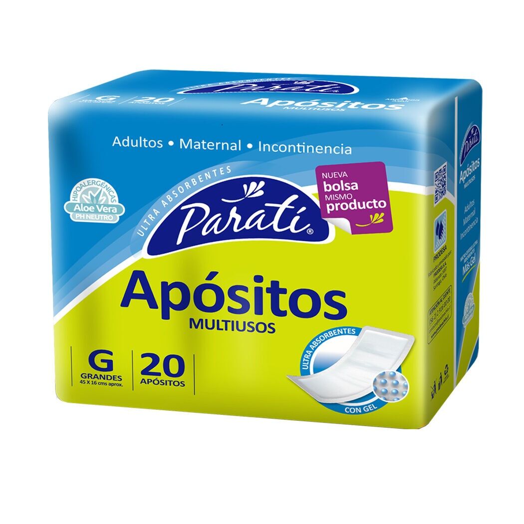 Apósitos Paratí G 20 Unidades