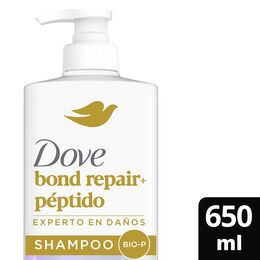 Dove Shampoo Bond Intense Repair + Peptido Complex 650ml