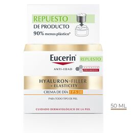 EUCERIN Repuesto Refill Crema Hyaluron-Filler + Elasticity Día FPS30 50ml
