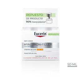 EUCERIN Repuesto Refill Crema Hyaluron-Filler + 3x Effect Día FPS30 50ml