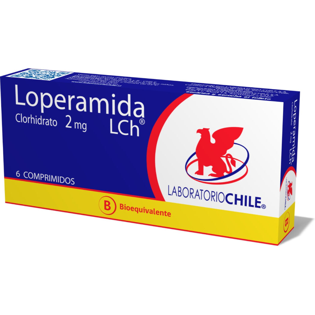 Loperamida 2mg 6 Comprimidos