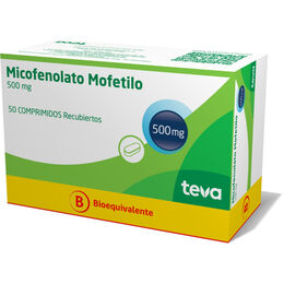 Micofenolato Mofetilo (B) 500mg 50 Comprimidos Recubiertos