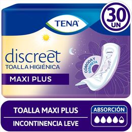 Tena-toalla-discreet-maxi-plus-30