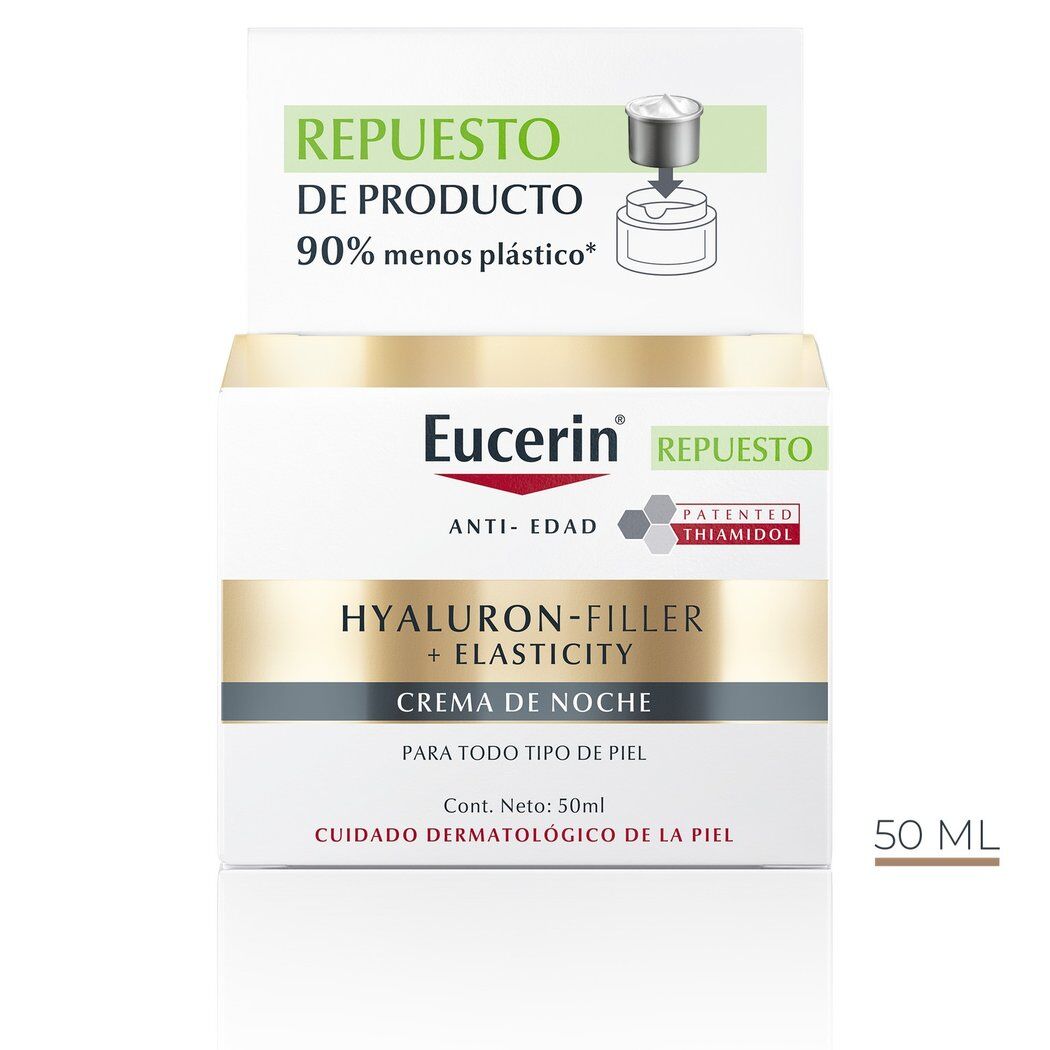 EUCERIN Repuesto Refill Crema Hyaluron-Filler + Elasticity Noche 50ml