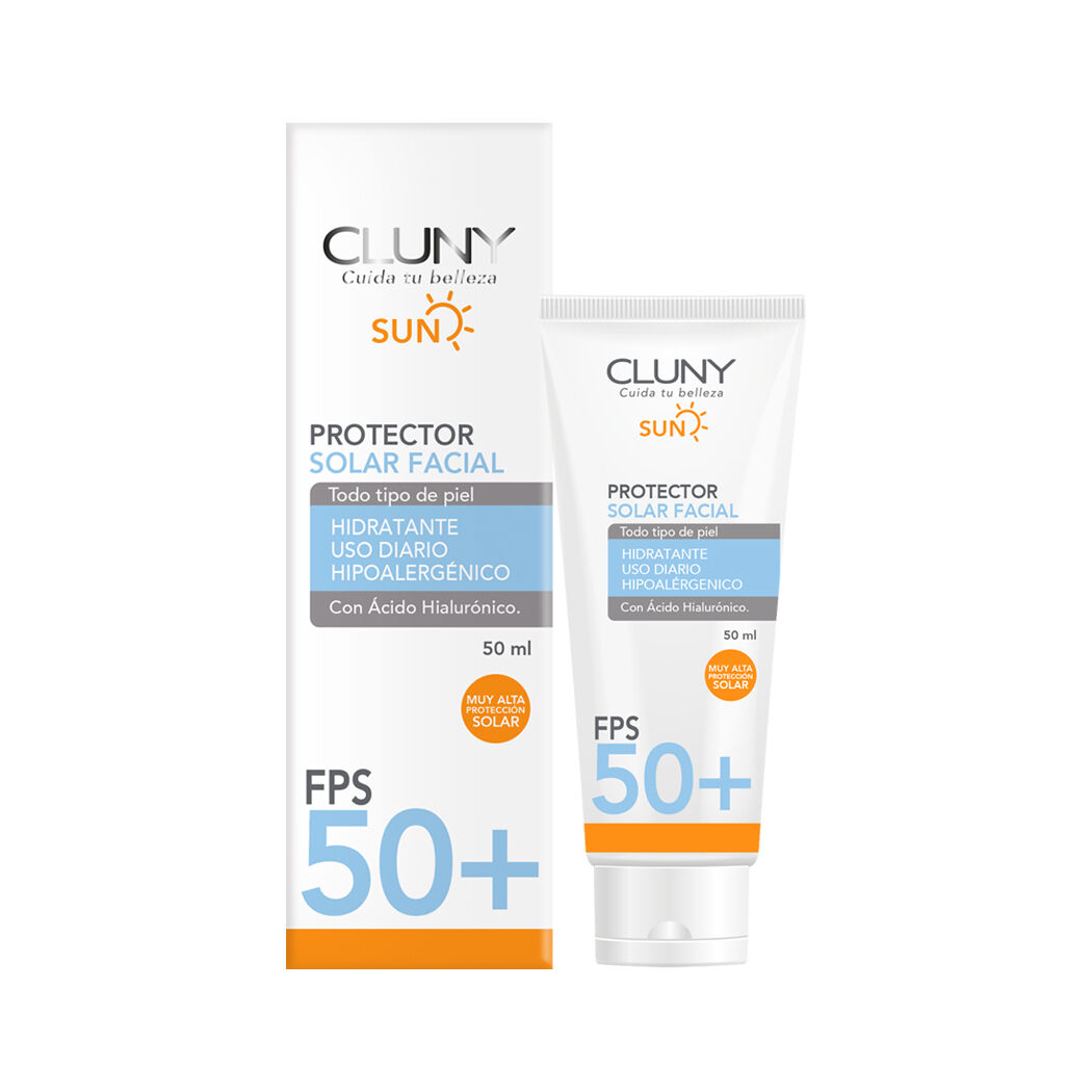 Cluny Protector Solar Pomo Con Ácido Hialurónico 50ml