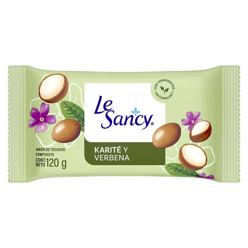 Le Sancy Jabón Barra Verbena y Karité 120g