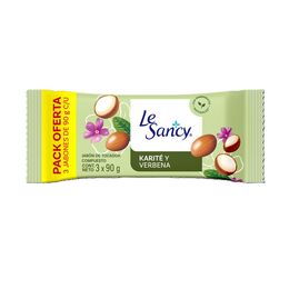 Le-sancy-jabon-barra-verbena-karite-3x90g