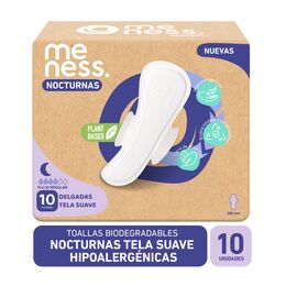Toalla Nocturna Tela Suave Hipoalergénica BIO 10 Unidades