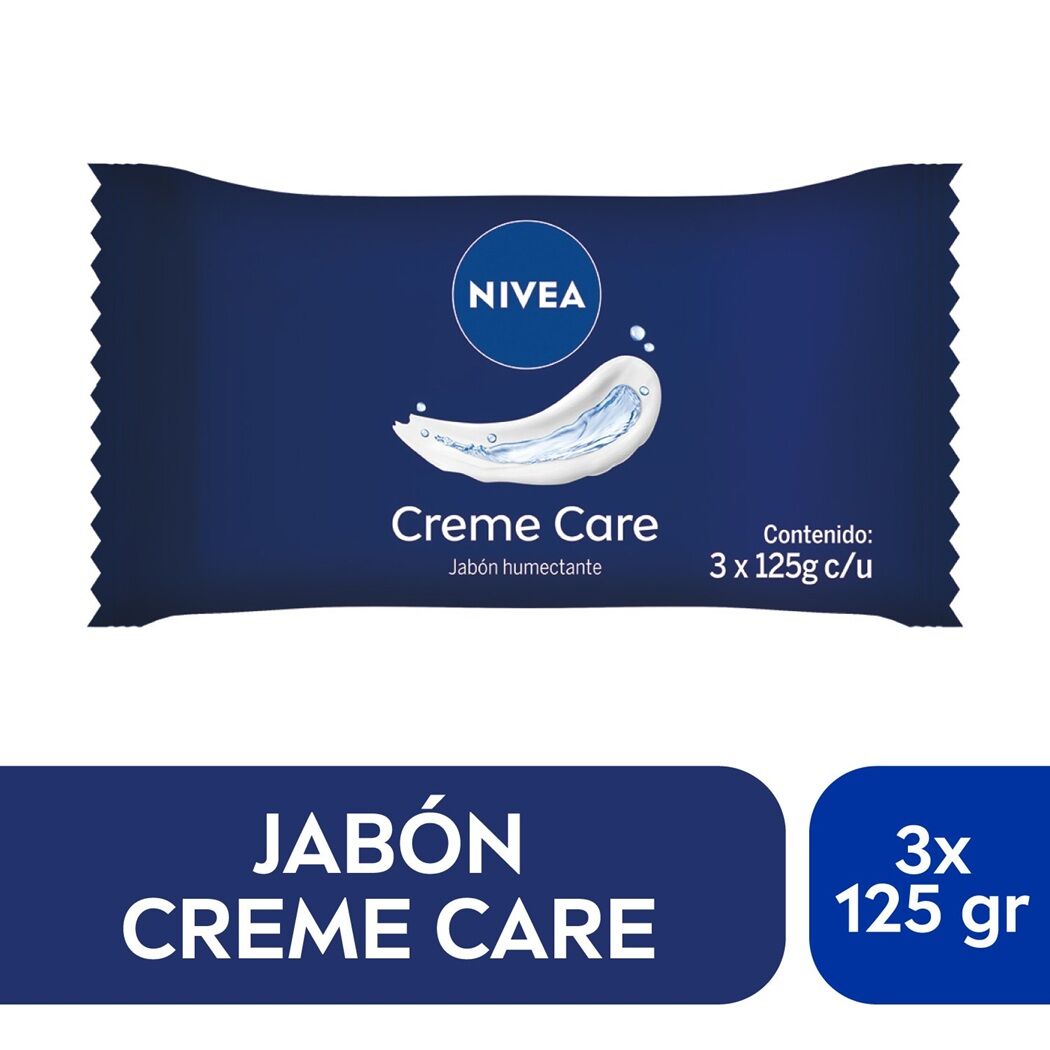 Nivea Jabón en Barra Milk 3x125g