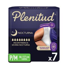 Ropa Interior Desechable Plenitud Nocturna P/M 7 Unidades