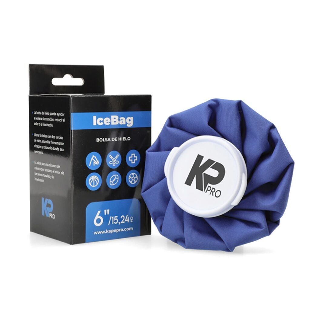 Bolsa De Hielo Ice Bag 6” Reutilizable Terapia Frío Lesiones Deportivas