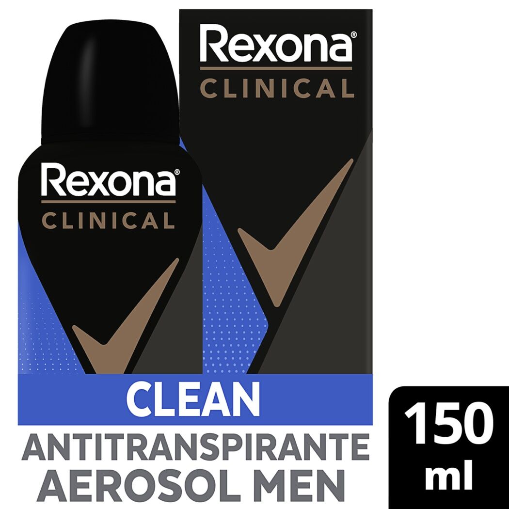 Rexona Men Clin Aer Clean 96h Hombre 150ml
