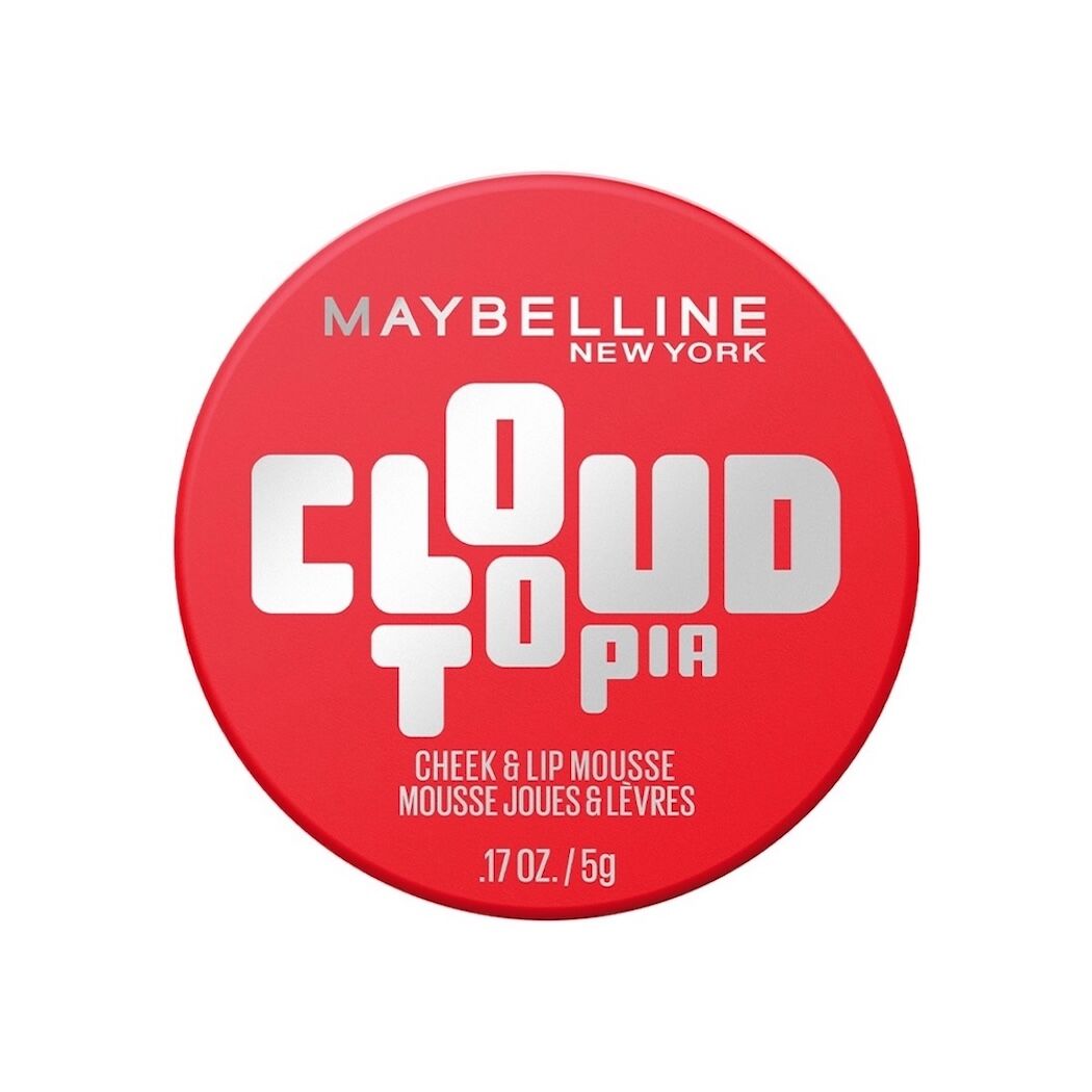 Maybelline Cloudtopia Rubor Mejillas y Labios Divine Crimson