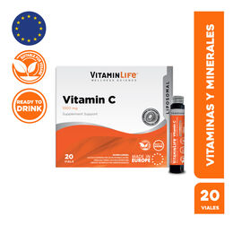 Vitamina C Efervescente Para Estimular Las Defensas Cebion 1000 Mg