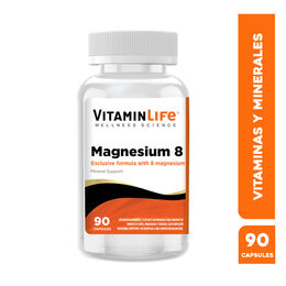 VitaminLife Magnesium 8 90 Cápsulas