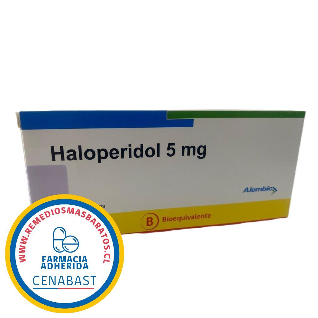 Haloperidol (B) 5mg 20 Comprimidos - Cenabast