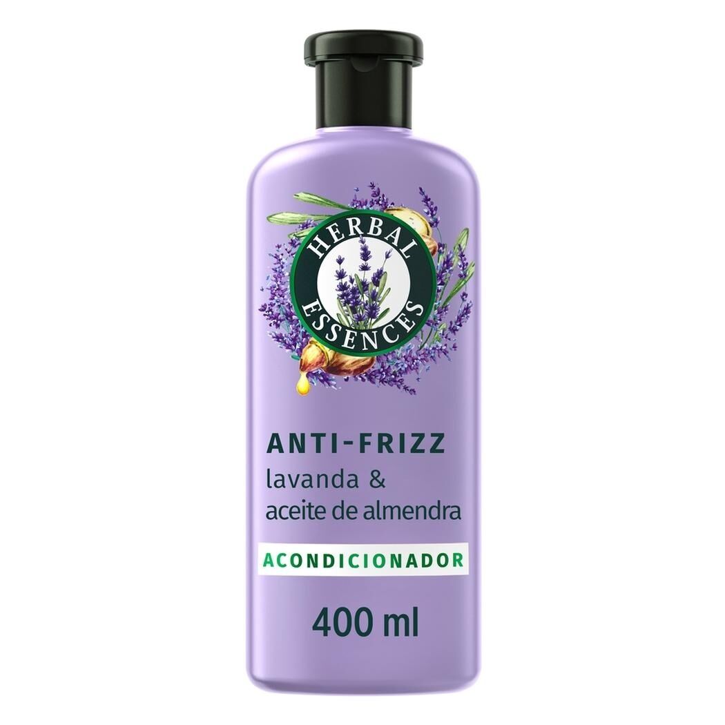 Herbal Essences Acondicionador Antifrizz Lavanda 400 ml