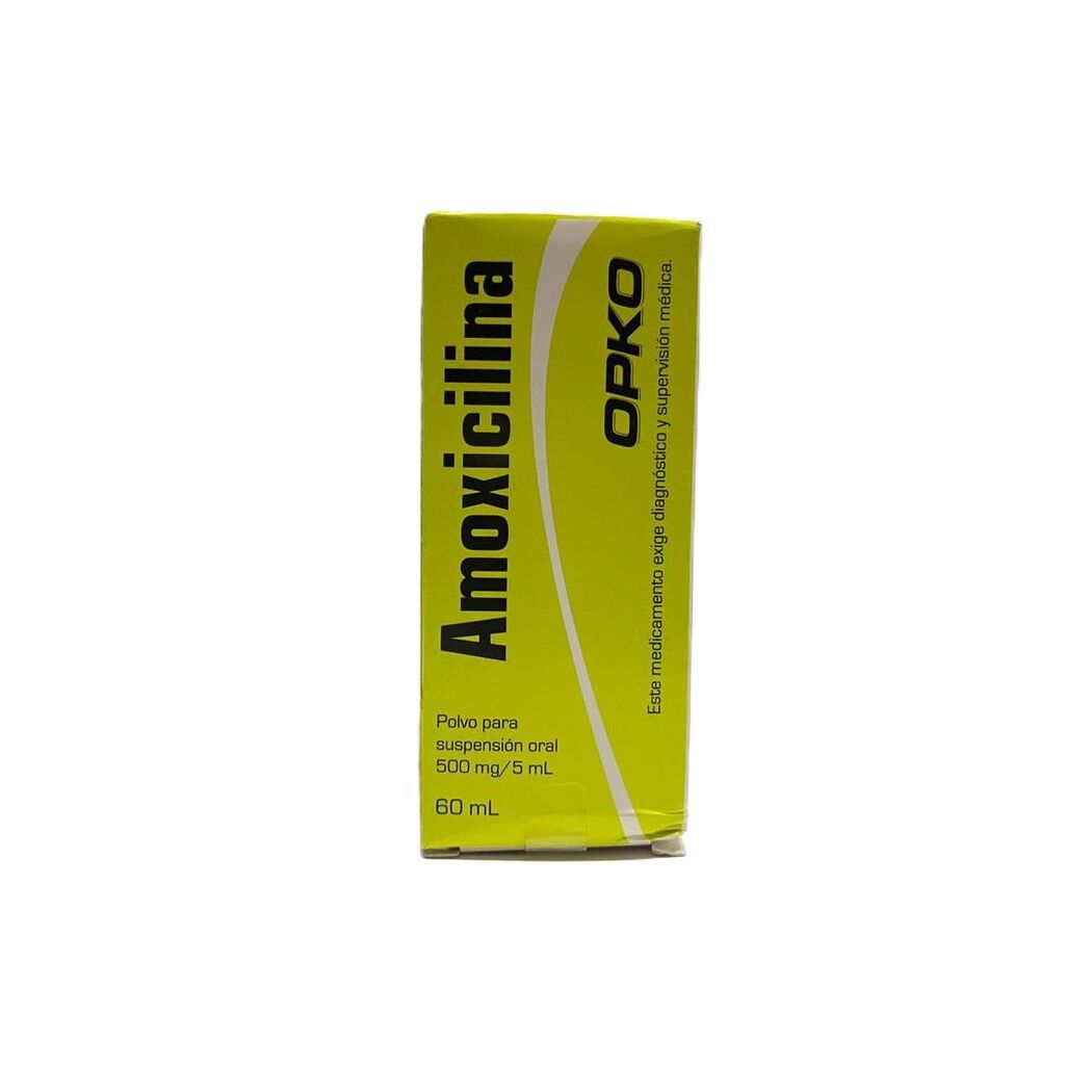 Amoxicilina 500mg/5ml Jarabe 60ml