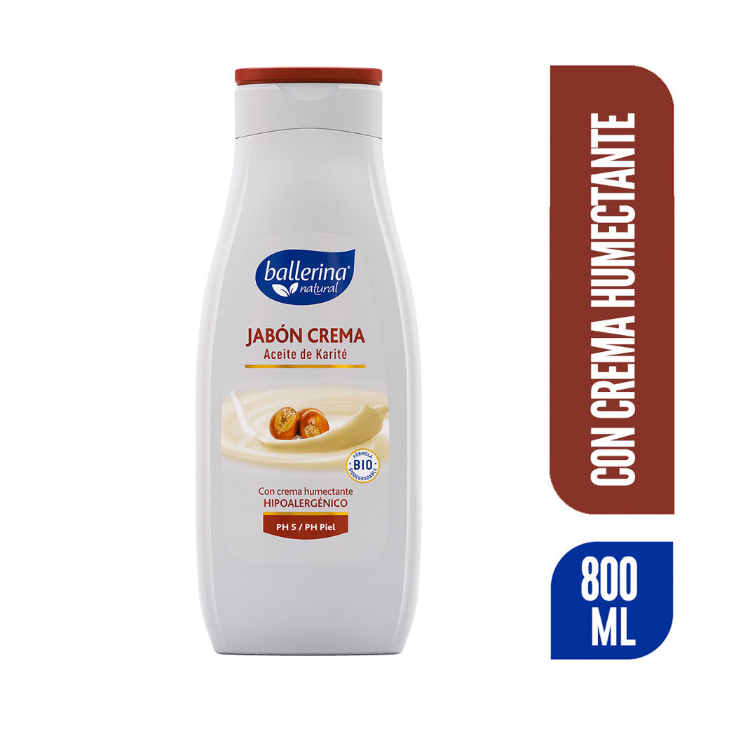 Jabón Crema Aceite de Karité 800 ml