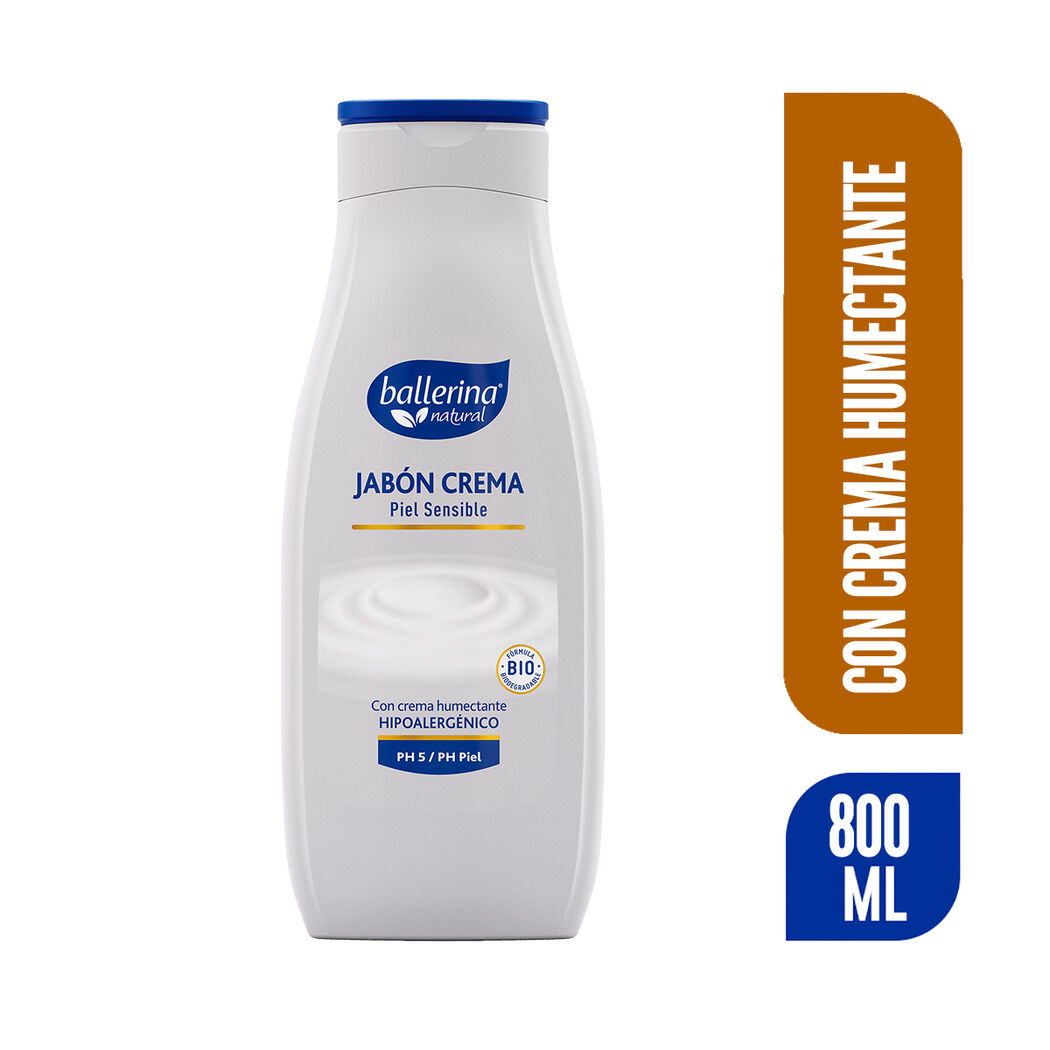 Jabón Crema Humectación Piel Sensible 800 ml