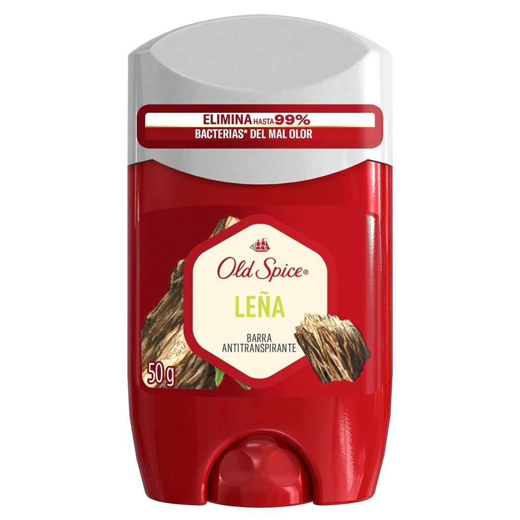 Old Spice Antitranspirante en Barra Leña 50 g