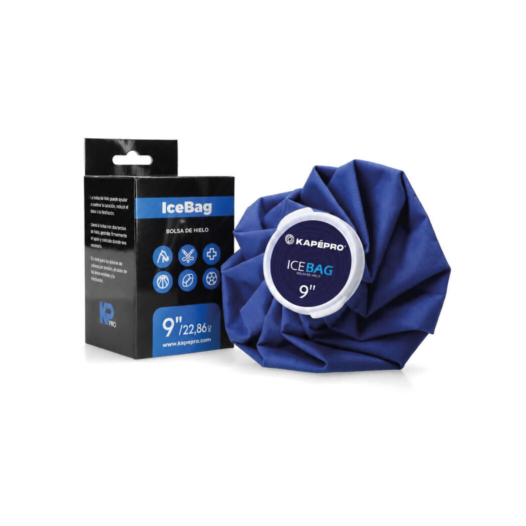 Bolsa De Hielo Ice Bag 9” Reutilizable Terapia Frío Lesiones Deportivas