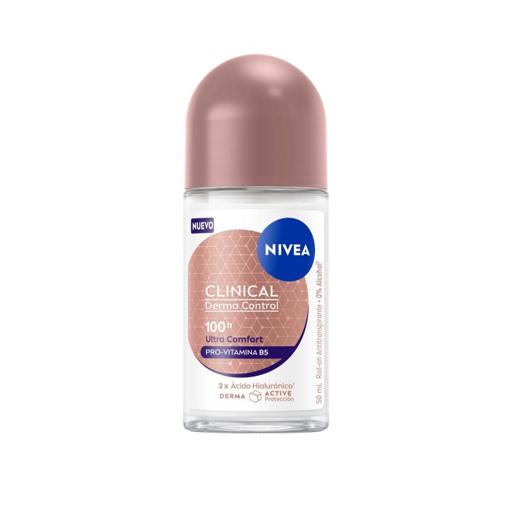 NIVEA Clinical Ultra Comfort Antitraspirante Roll On Femenino 50ml